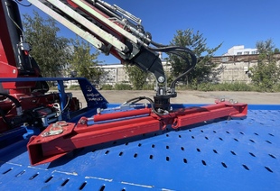 JAC N90 ЭВАКУАТОР СО СДВИЖНОЙ ПЛАТФОРМОЙ КМУ NR 811T 2S (4т)